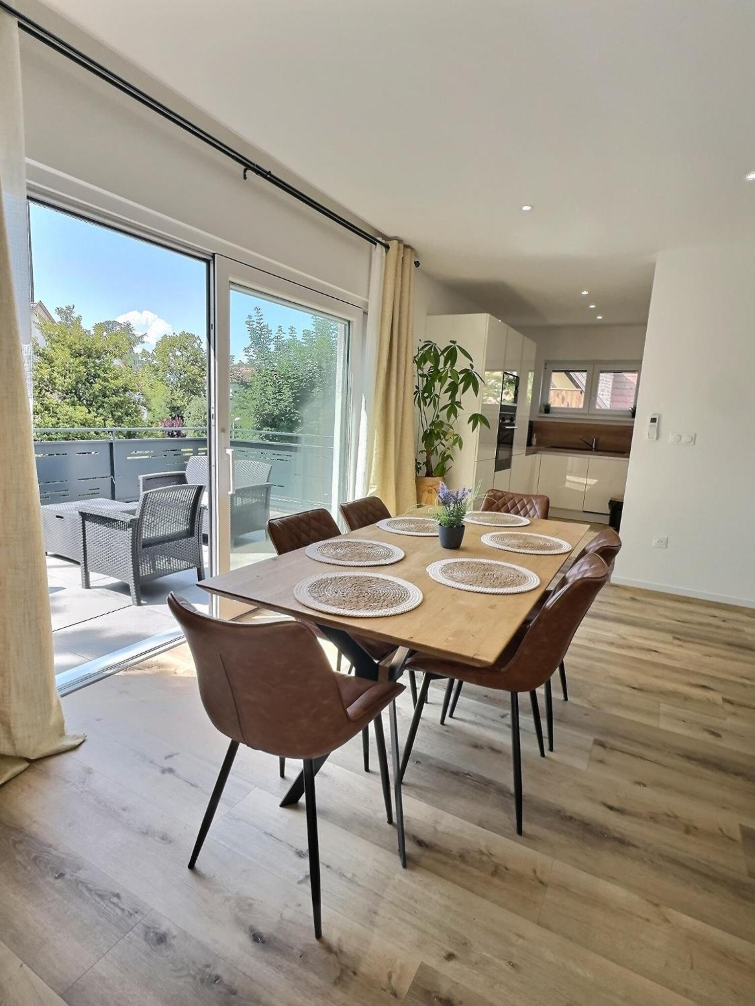 Appartement Alsace Neuf Garage, Parking Et Terrasse Colmar Exteriér fotografie